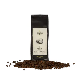 SLYRS x DINZLER Röstkaffee im Whisky-Fass gereift